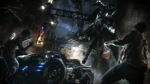 Batman Beating Two Bad Guys 4K batman 4k wallpaper