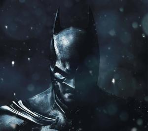 Batman Close-Up During Snow Picture batman wallpaper