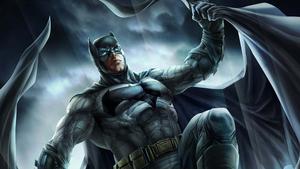 Batman Digital Art In Stormy Sky Picture batman wallpaper