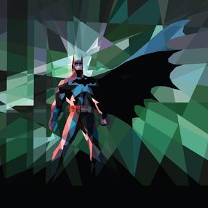 Batman Geometric Art batman wallpaper