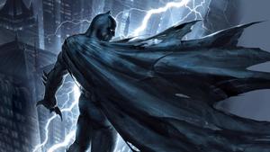 Batman On Top Of Building 4K batman 4k wallpaper