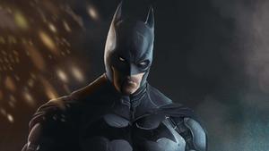 Batman With Fireworks At Night Picture batman wallpaper