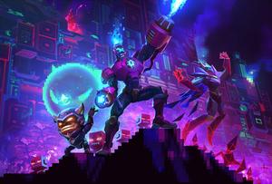 Battle Boss Ziggs LoL  Wallpaper