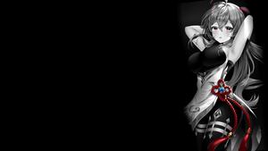 Be at one with the darkness. dark anime girl wallpaper