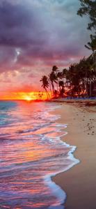 Beautiful Beach During Sunset Picture beautiful wallpaper
