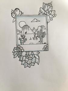 Beautiful Hand-Drawn Aesthetic Drawing aesthetic drawings wallpaper