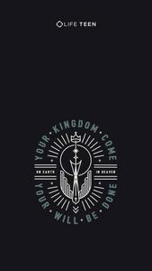 Beautiful Logo With Aesthetic Christian Display aesthetic christian wallpaper