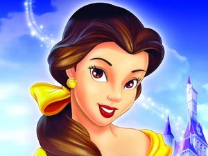 Beautiful smiling cartoon girl. beautiful girl cartoon wallpaper