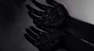 Beautifully Imperfect black wallpaper
