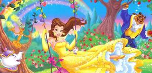 Beauty And The Beast 4K Cartoon 4k cartoon wallpaper