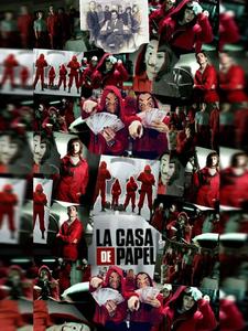 Behind the Mask of Money Heist money heist wallpaper