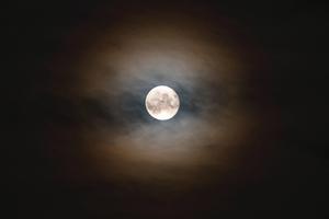 Behold the beauty of the night sky with a stunning full moon. moon wallpaper