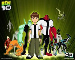 Ben 10 Fighting an Alien ben 10 wallpaper
