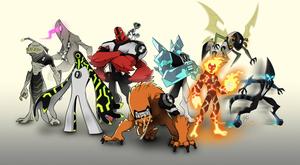Ben 10 Original Aliens ben 10 wallpaper
