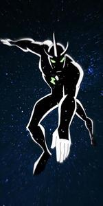 Ben 10 showing his strength ben 10 wallpaper