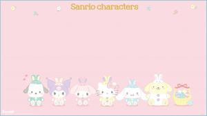 Best Friends Forever - Hello Kitty & her Sanrio friends sanrio wallpaper