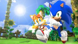 Best Friends, Sonic And Tails sonic wallpaper