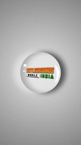 BGMI Logo On White Plate bgmi wallpaper
