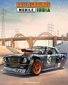 BGMI Mustang Hoonigan bgmi wallpaper