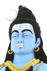 Bhole Baba Blue Face bhole baba wallpaper