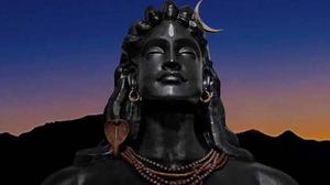 Bholenath Black Statue 3D bholenath 3d wallpaper
