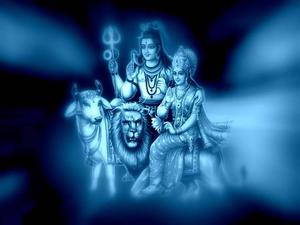 Bholenath Shiva With Family 3D bholenath 3d wallpaper