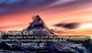 Bible Psalms Mountain Top bible wallpaper