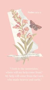 Bible Verse Phone Flower bible verse phone wallpaper