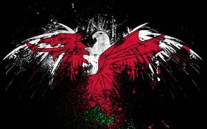 Bird In Palestine Flag Colors palestine wallpaper