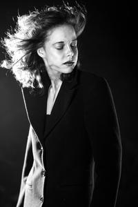 Black Aesthetic Woman Black Suit black aesthetic wallpaper