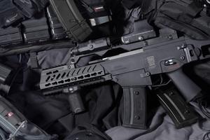 Black And Grey Gun gun wallpaper