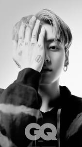 Black And White BTS JK Photoshoot bts jk wallpaper