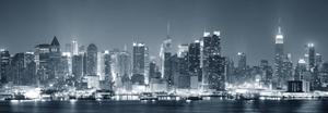 Black And White Buildings Dual Monitor dual monitor wallpaper