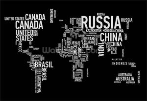 Black And White Word Cloud World Map world map wallpaper