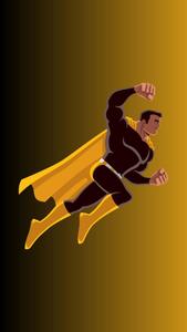 Black And Yellow Superhero Background superhero wallpaper