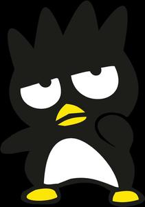Black Cartoon Penguin Character sanrio wallpaper