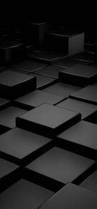 Black Cubes iPhone Dark iphone dark wallpaper