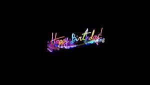 Black Happy Birthday Picture happy birthday wallpaper