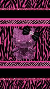 Black Hello Kitty Animal Pattern black hello kitty wallpaper