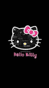 Black Hello Kitty World black hello kitty wallpaper
