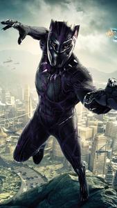 Black Panther is ready to take on the world. black panther wallpaper