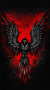Black Raven 8K Phone 8k phone wallpaper
