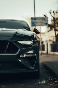 Black Sports Car in Half-View car wallpaper