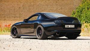 Black Toyota Supra Car Back View toyota supra wallpaper