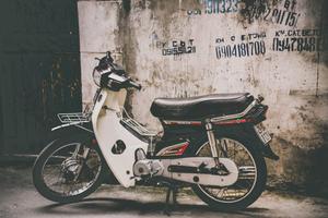 Black White Underbone Motorcycle motorcycle wallpaper