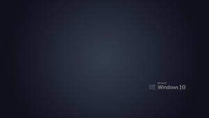 Black Windows 10 HD windows 10 hd wallpaper