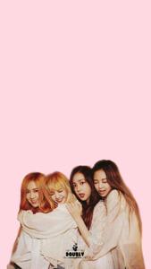 Blackpink Cute Group Hug Shot blackpink cute wallpaper