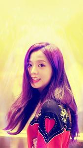 Blackpink Cute Jisoo Heart Lips blackpink cute wallpaper