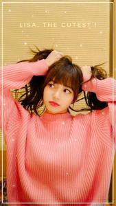 Blackpink Cute Lisa The Cutest blackpink cute wallpaper