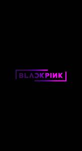 Blackpink Logo Dark Gradient blackpink logo wallpaper